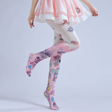 AUTUMN LOLITA COS LEGGINGS SWEET GIRLIE PANTYHOSE
