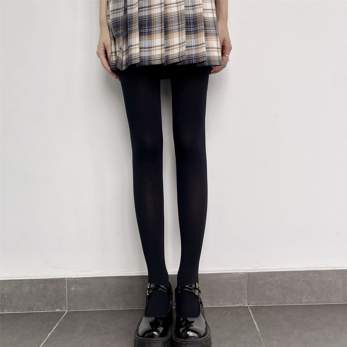 JAPANESE RETRO 120D VELVET HIGH ELASTICITY IMPERVIOUS AND THIN PANTYHOSE