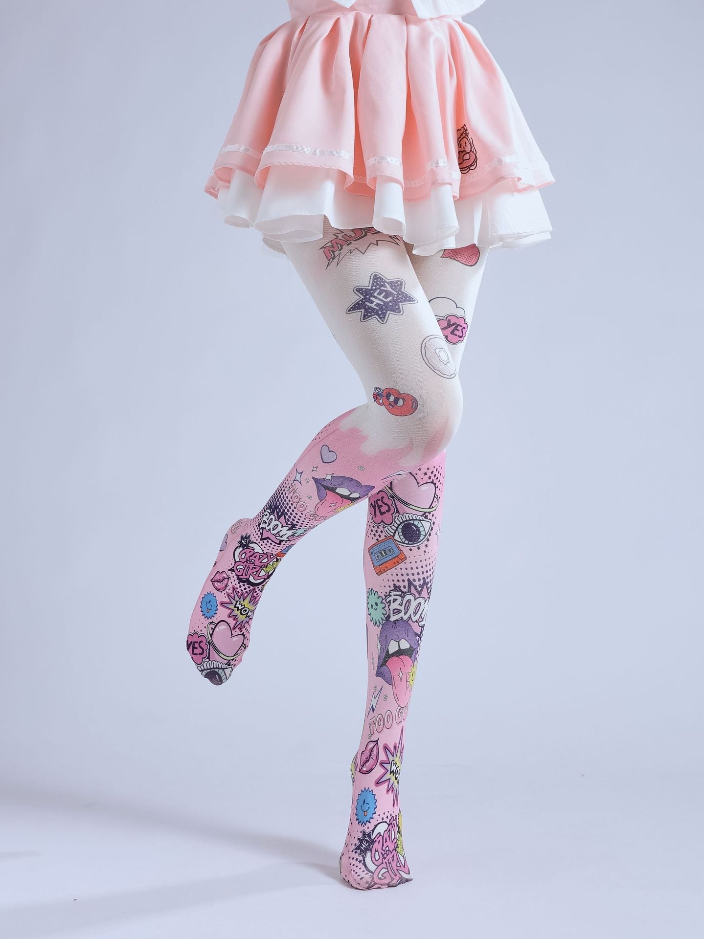AUTUMN LOLITA COS LEGGINGS SWEET GIRLIE PANTYHOSE