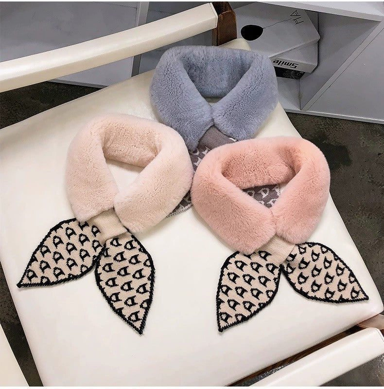 CUTE PLUSH SCARF FOR WINTER