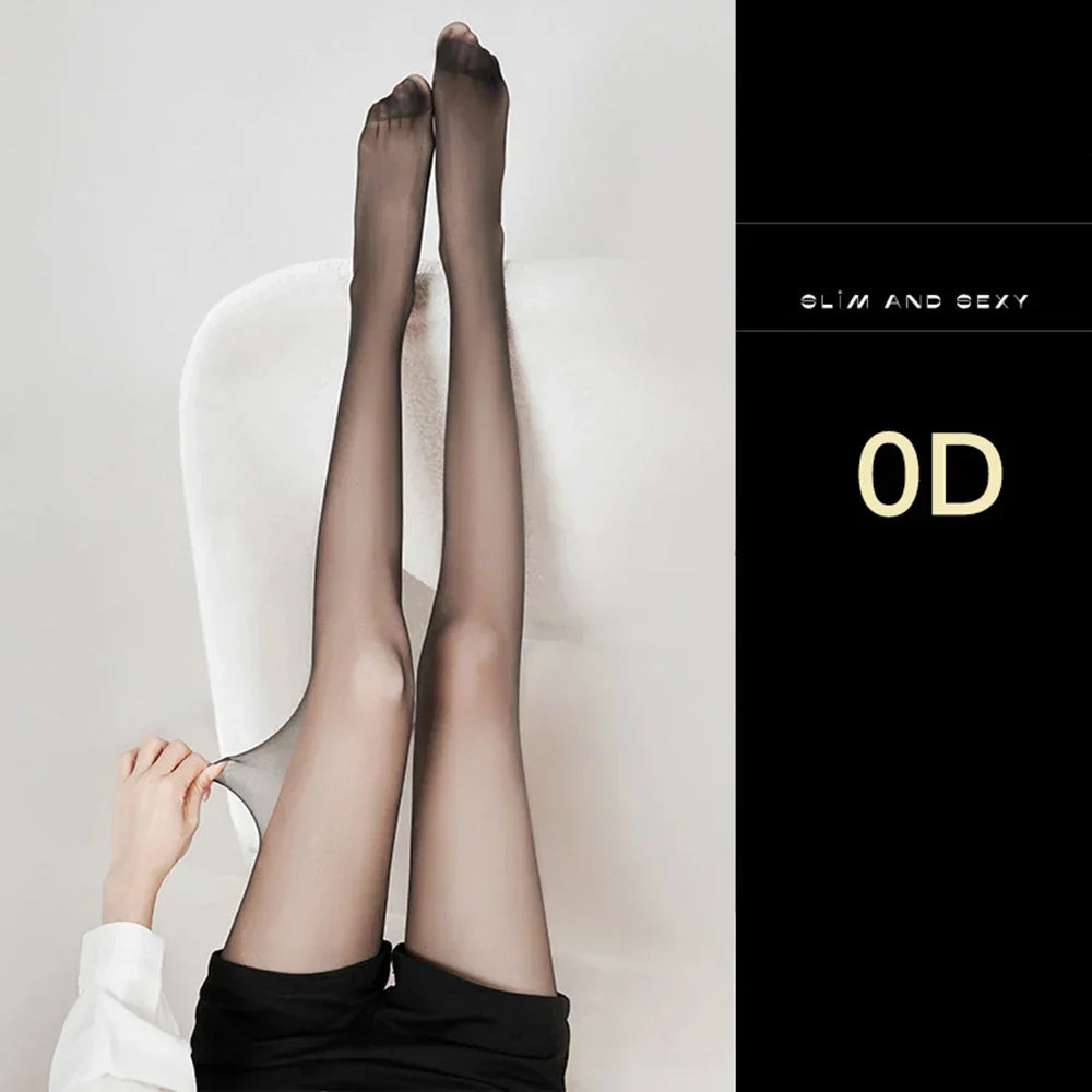 SLEEK SILK PANTYHOSE - SHEER ELEGANCE AND COMFORT