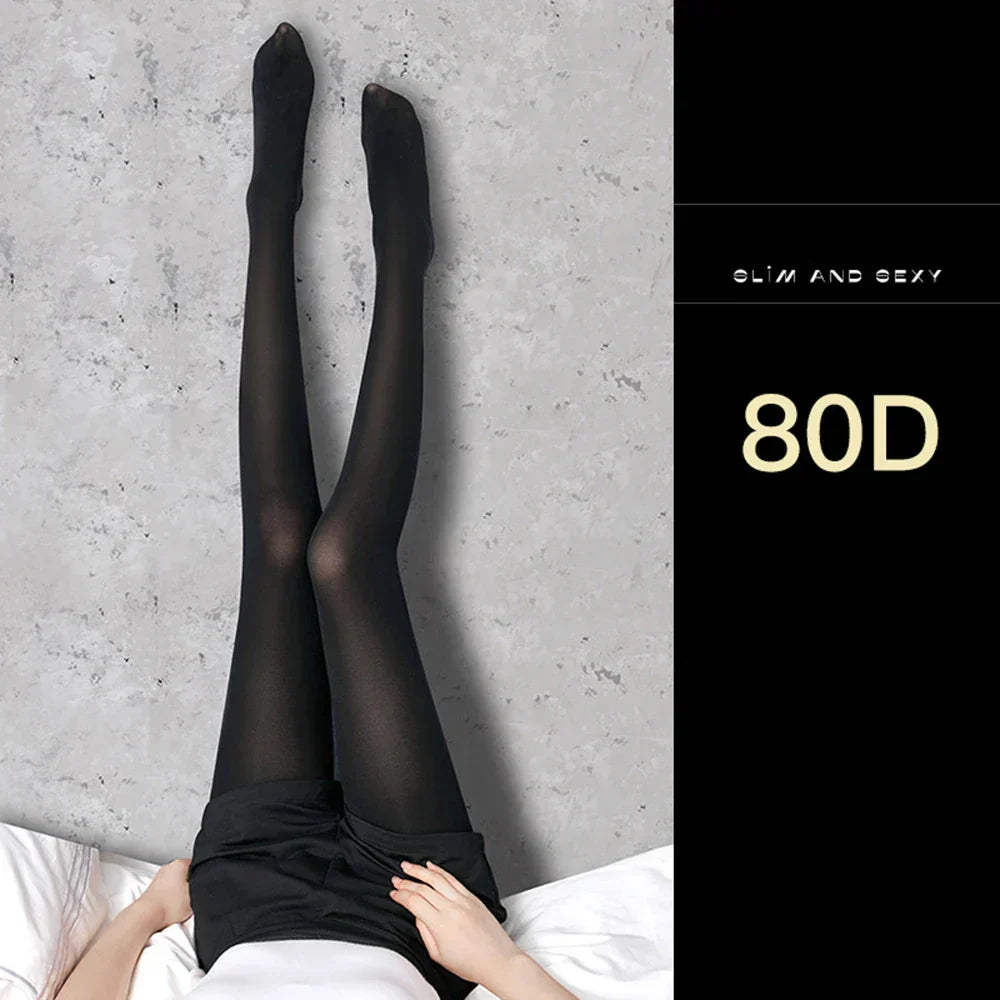 SLEEK SILK PANTYHOSE - SHEER ELEGANCE AND COMFORT