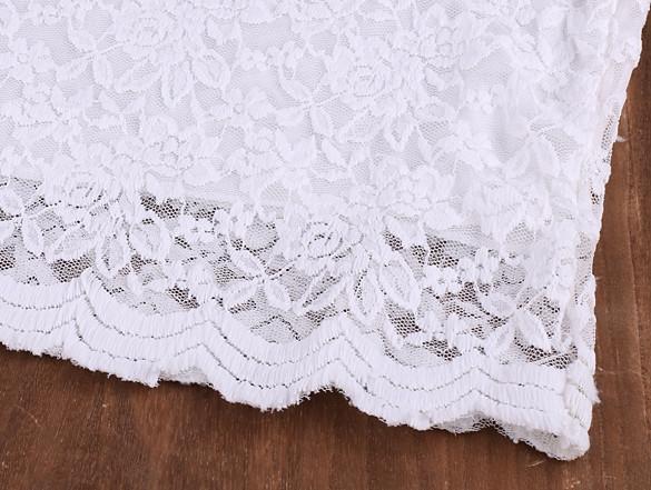 Off-shoulder Package Hip Bodycon Long Sleeves Short Lace Pencil Dress