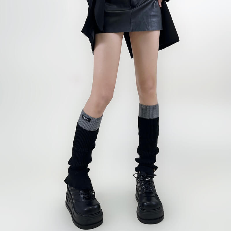 FASHION ACADEMIA JOINT COLOR LEG WARMERS