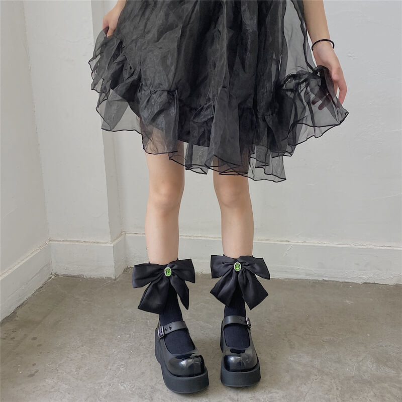 FASHION AESTHETIC LOLITA BOW SOCKS