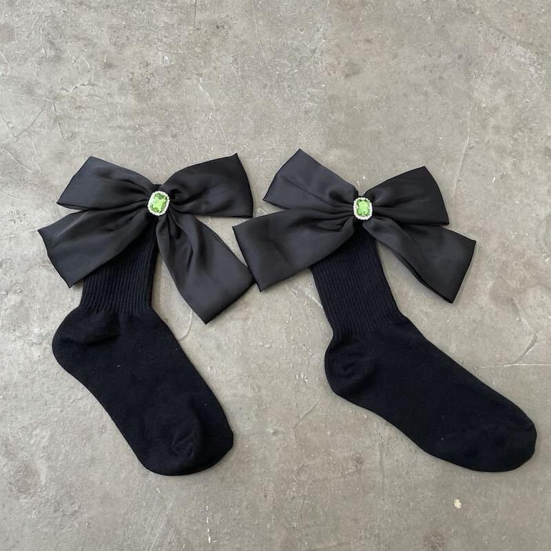 FASHION AESTHETIC LOLITA BOW SOCKS