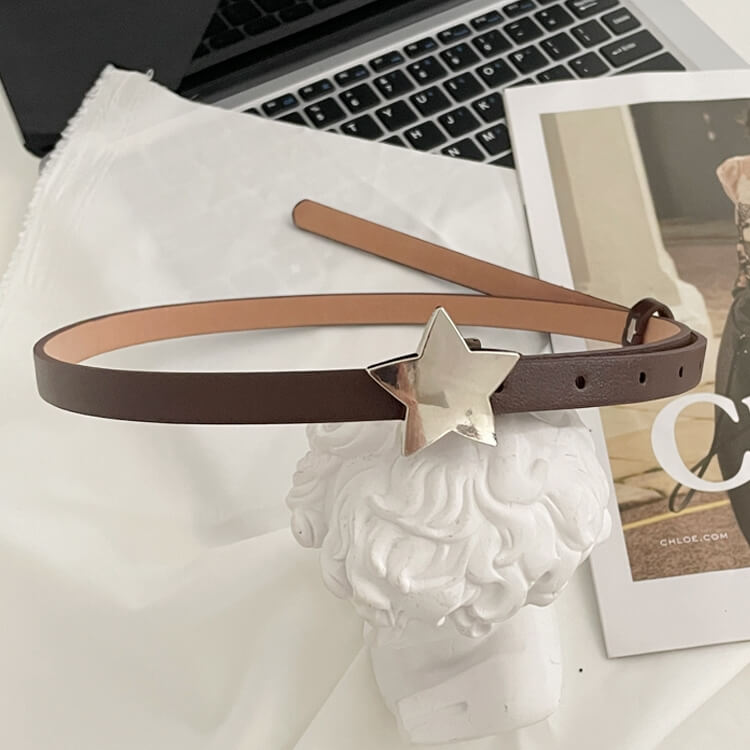 FASHION ALT STAR SLIM BELT