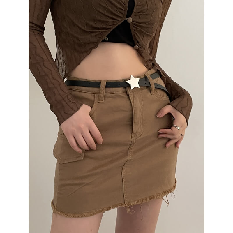 FASHION ALT STAR SLIM BELT