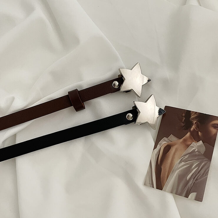 FASHION ALT STAR SLIM BELT