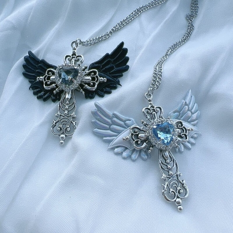 NEW FASHION ANGEL CORE NECKLACE