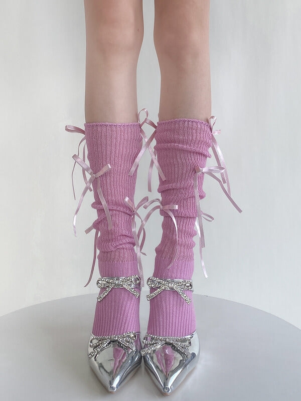 NEW FASHION ANGELIC BOWS GIRLY STOCKINGS