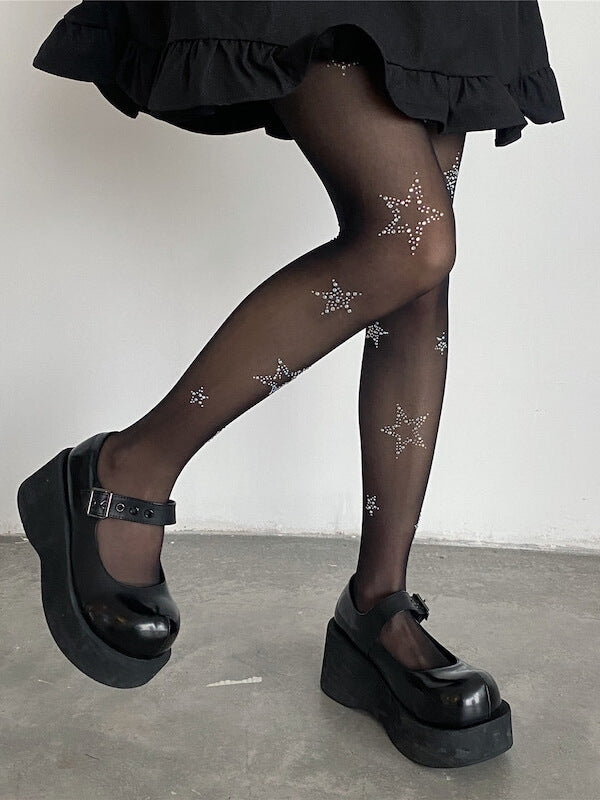 FASHION BLING STAR TIGHTS