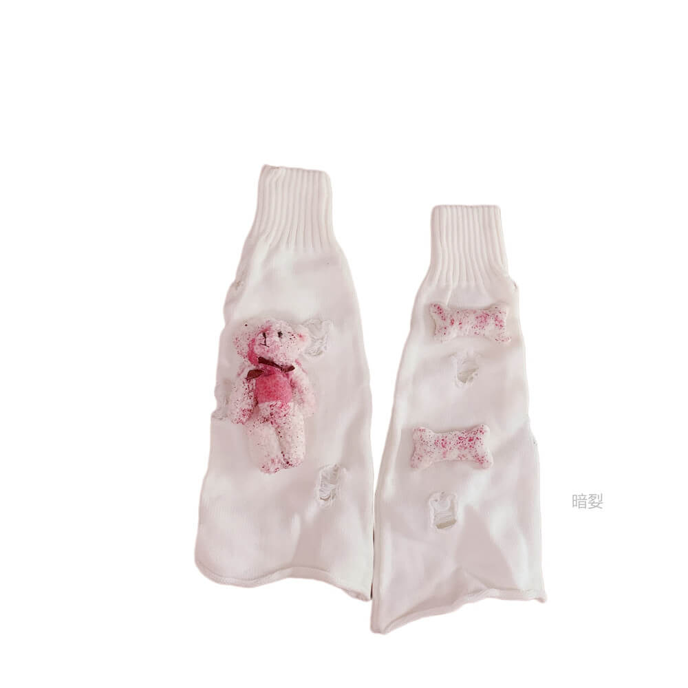 FASHION BLOODY BEARS LEG WARMERS
