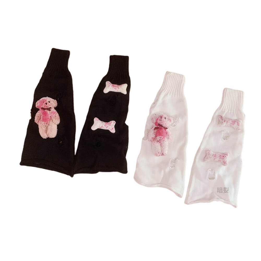 FASHION BLOODY BEARS LEG WARMERS