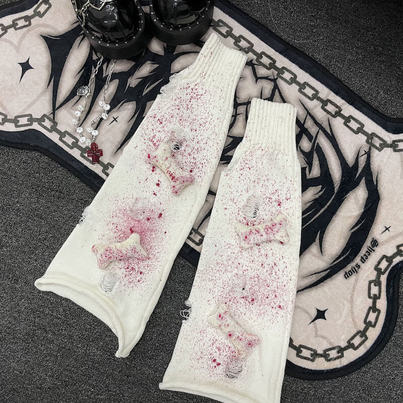 FASHION BLOODY BEARS LEG WARMERS