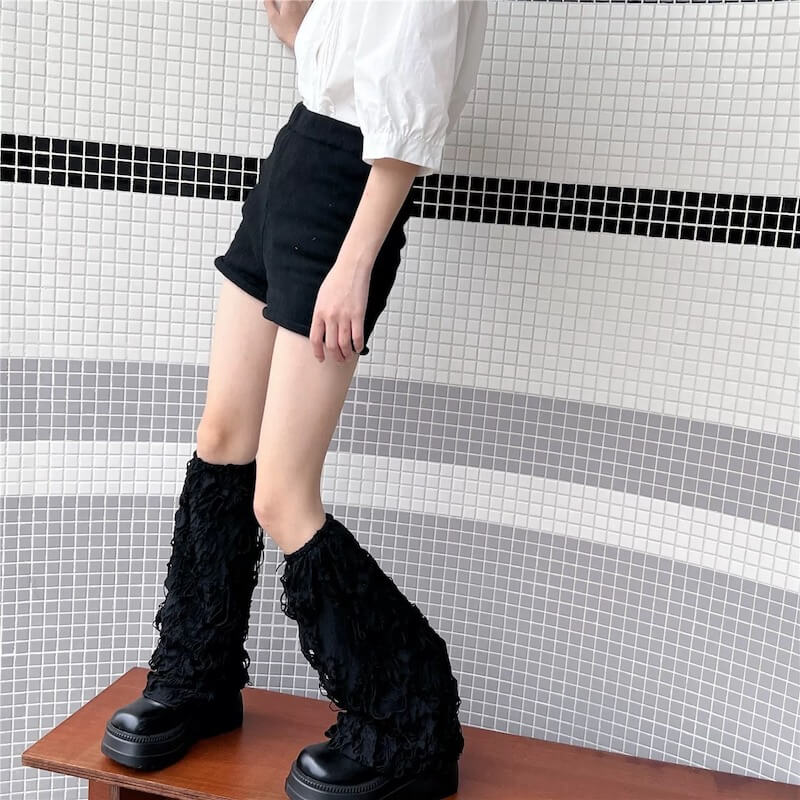 FASHION BROKEN FEELING LEG WARMERS