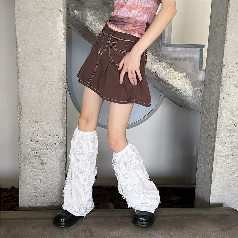 FASHION BROKEN FEELING LEG WARMERS