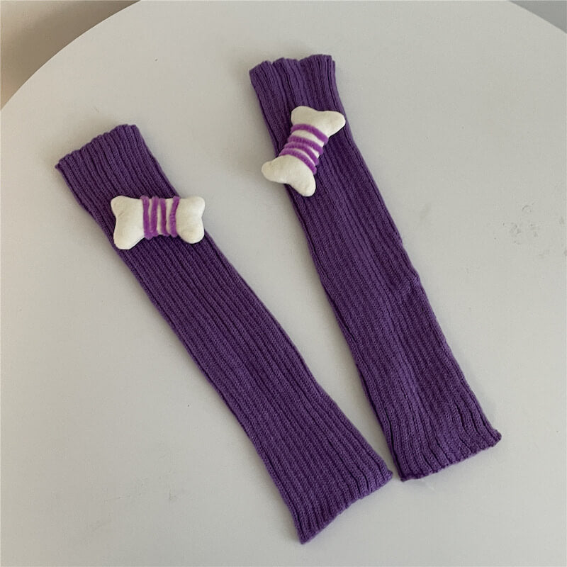 FASHION CANDY BONES LEG WARMERS