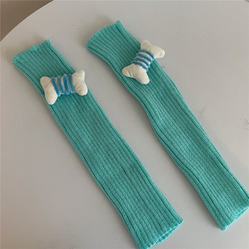 FASHION CANDY BONES LEG WARMERS