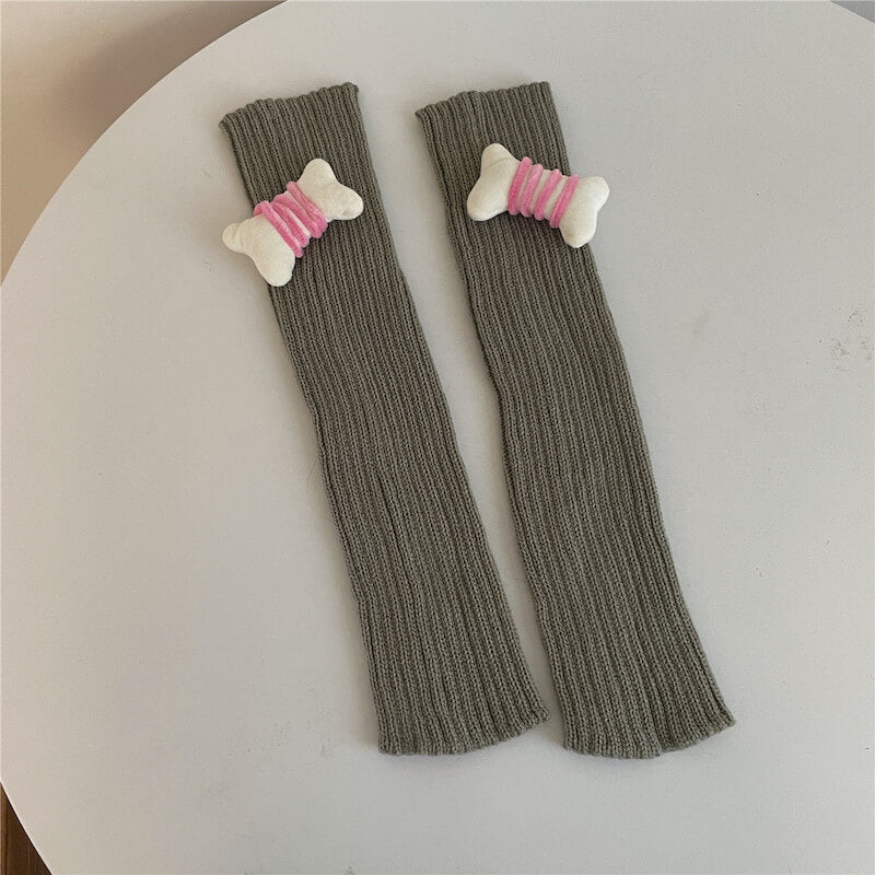 FASHION CANDY BONES LEG WARMERS