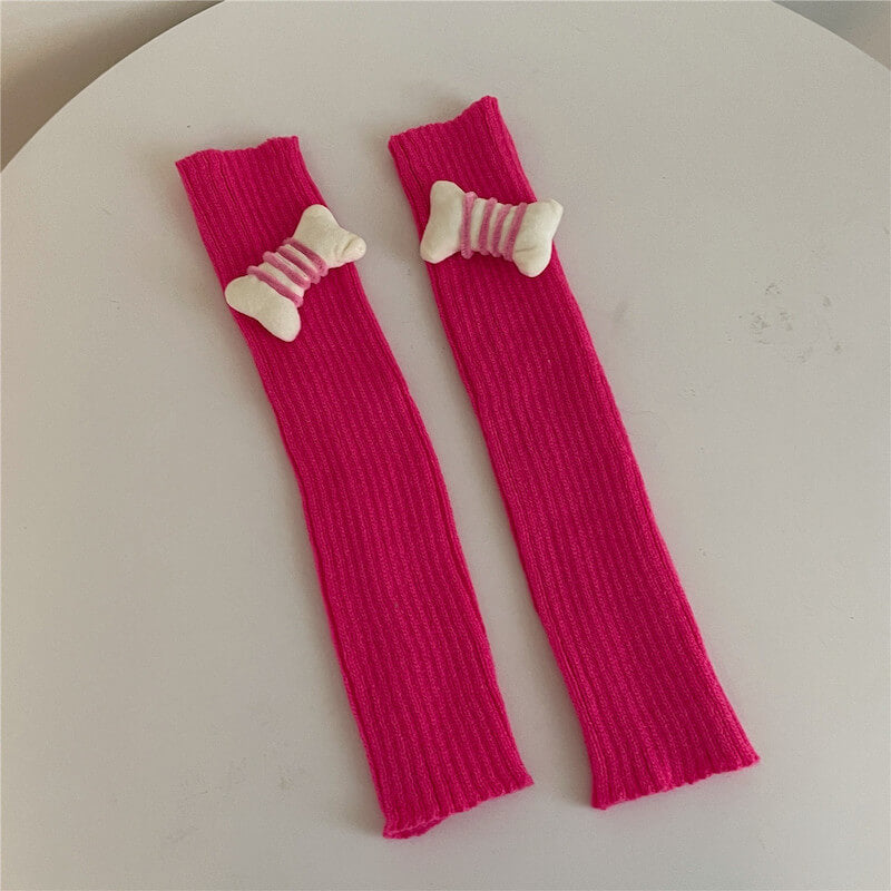 FASHION CANDY BONES LEG WARMERS