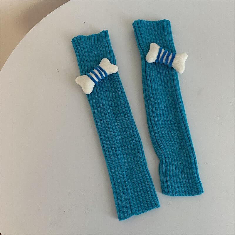 FASHION CANDY BONES LEG WARMERS