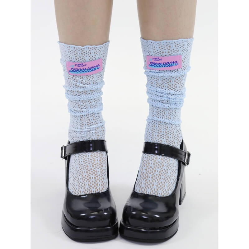 FASHION CANDY LACE STOCKINGS