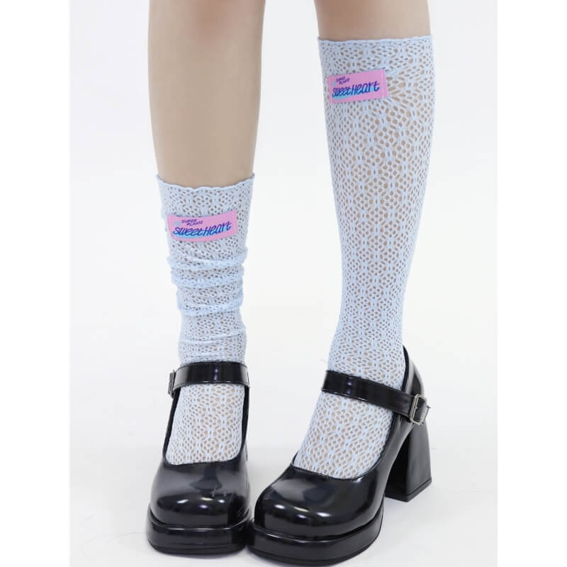 FASHION CANDY LACE STOCKINGS