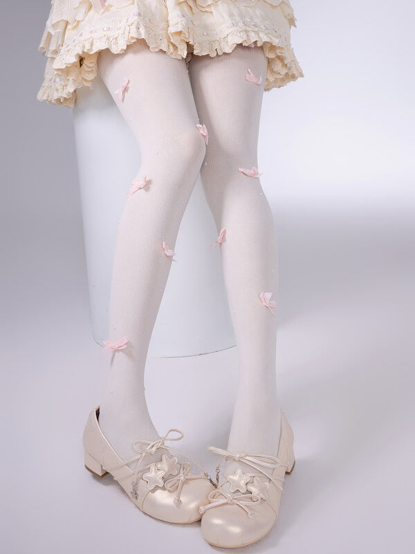 FASHION COQUETTE BOW TIGHTS