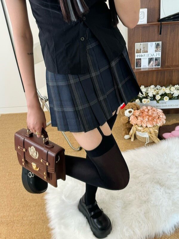 FASHION COSPLAY BLACK WHITE STOCKINGS
