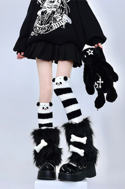 FASHION CUTE PANDA STOCKINGS LEG WARMERS