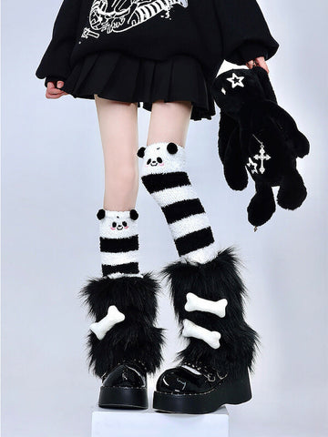 FASHION CUTE PANDA STOCKINGS LEG WARMERS