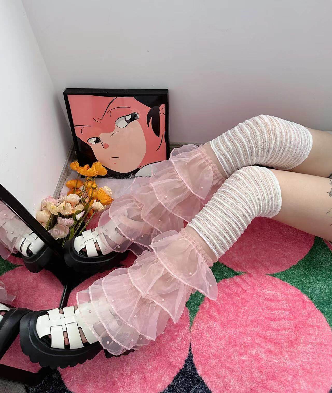 FASHION DOLLETTE DREAM LAYERED LEG WARMERS