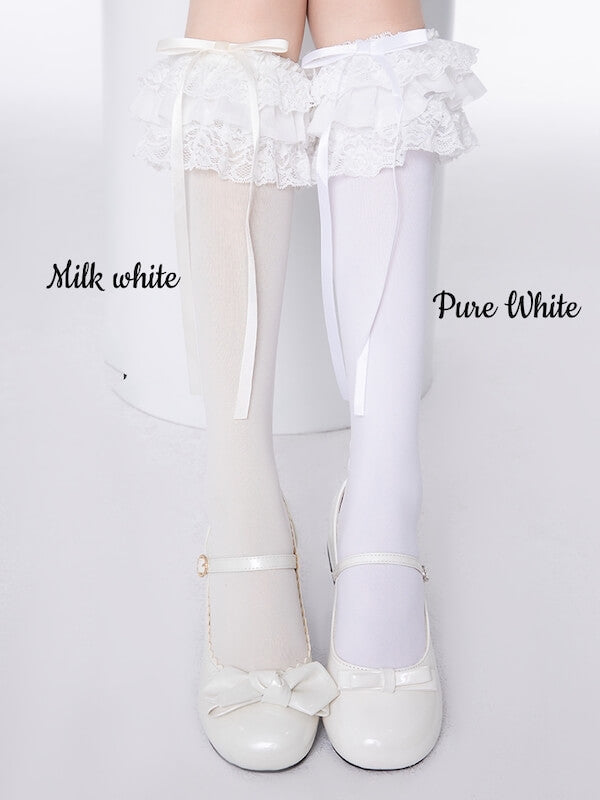 NEW FASHION FABULOUS LACE LAYERS STOCKINGS