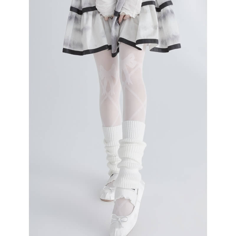 FASHION FAIRY CORE KNOT BOW TIGHTS