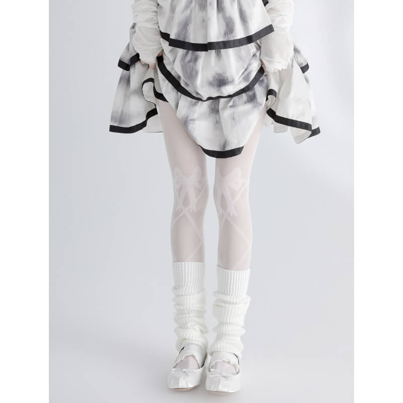 FASHION FAIRY CORE KNOT BOW TIGHTS