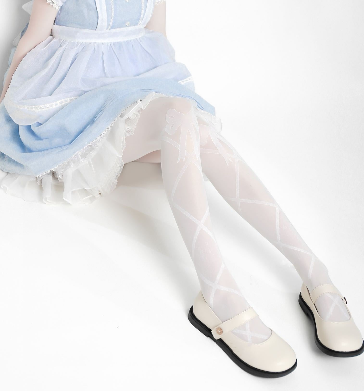 FASHION FAIRY CORE KNOT BOW TIGHTS