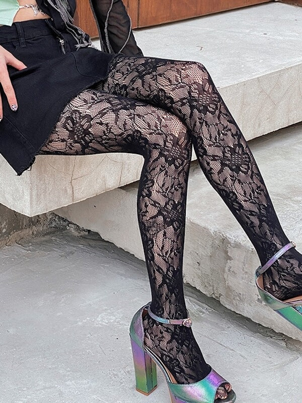 FASHION FLOWER IN LOVE TIGHTS