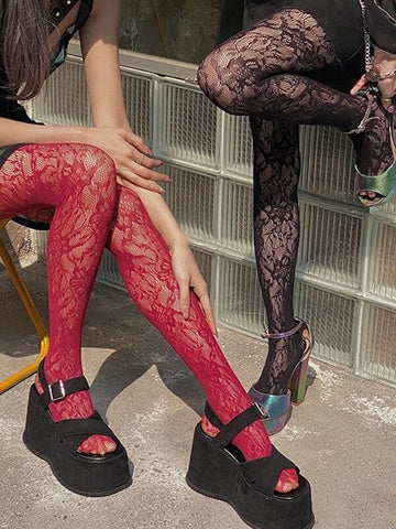 FASHION FLOWER IN LOVE TIGHTS