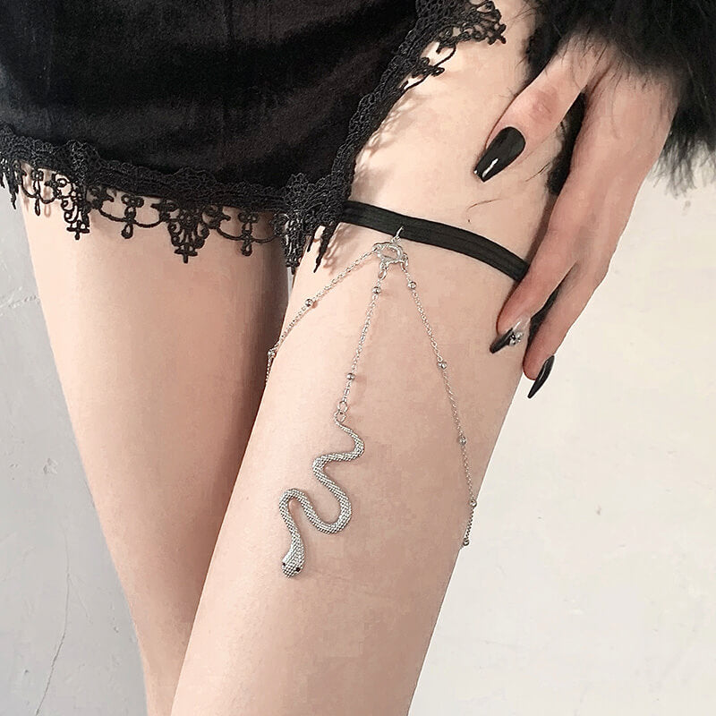 FASHION GOTHIC AESTHETIC SNAKE GARTER