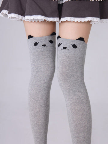 FASHION KAWAII BEAR OVER KNEE STOCKINGS