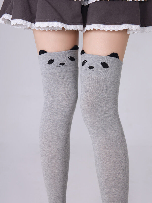 FASHION KAWAII BEAR OVER KNEE STOCKINGS