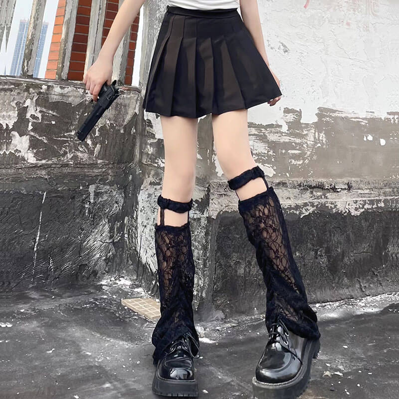 FASHION LOLITA LACE HOT GIRL LEG WARMERS
