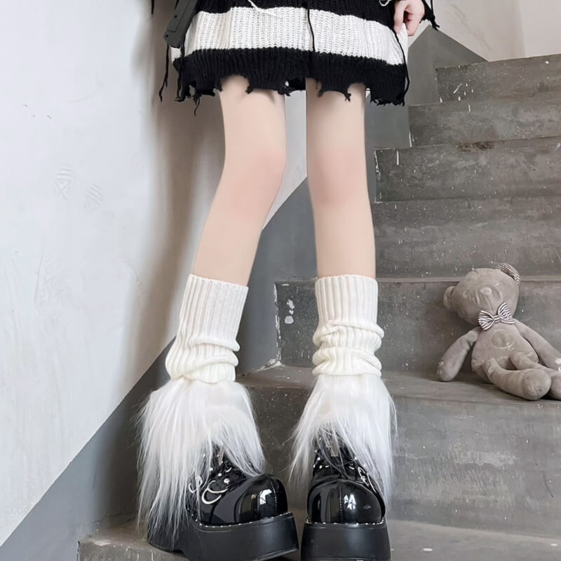 FASHION PINK CANDY STARS LEG WARMERS