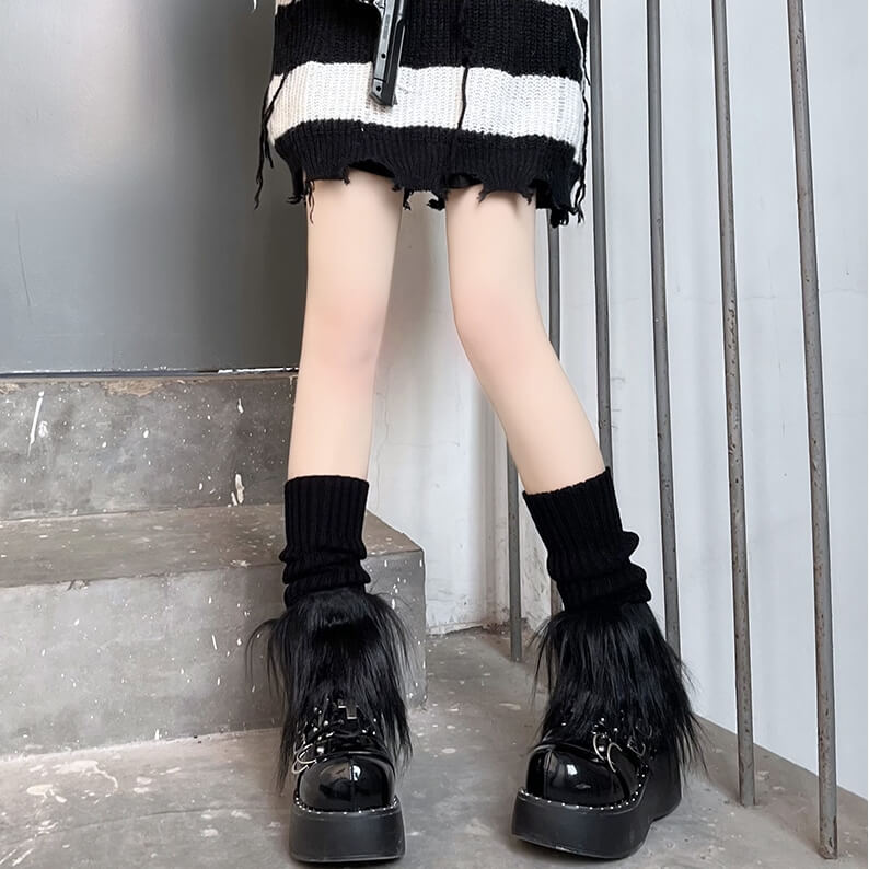 FASHION PINK CANDY STARS LEG WARMERS
