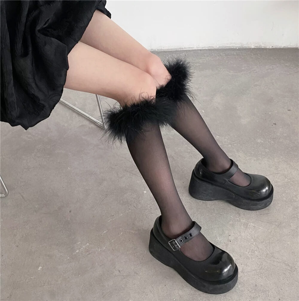 FASHION PLUME FAIRY DOLL STOCKINGS