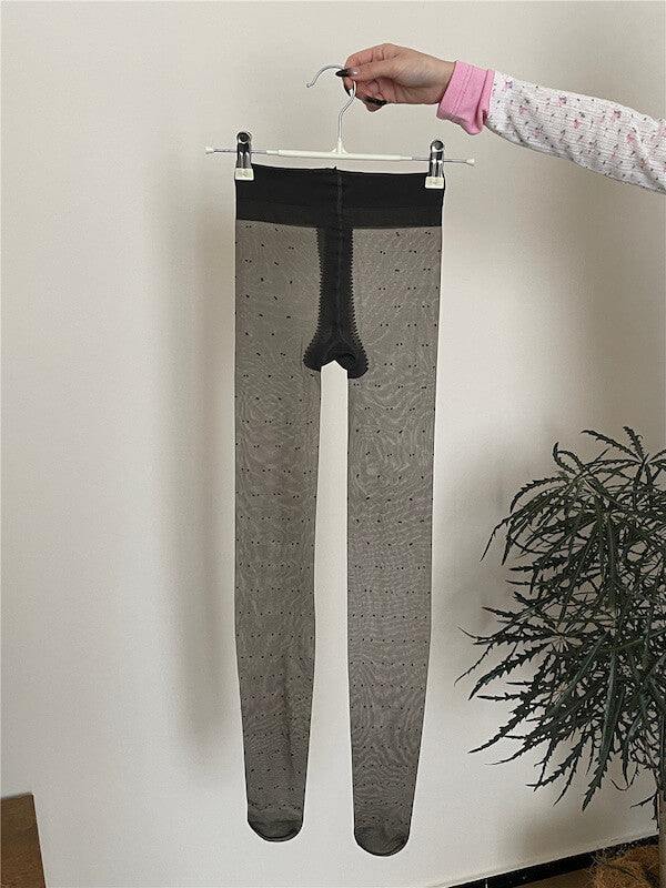 NEW FASHION POLKA DOTS SUPER THIN 0D TIGHTS