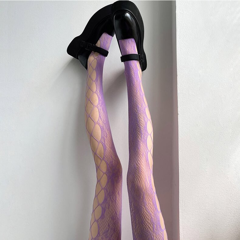 FASHION ROSE ROMANCE TIGHTS