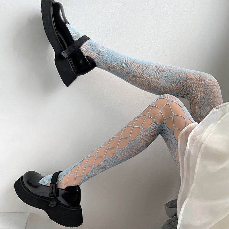 FASHION ROSE ROMANCE TIGHTS