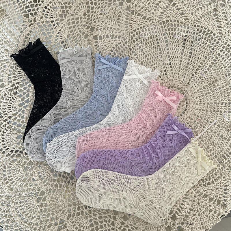 FASHION SOFT CANDY LACE SOCKS